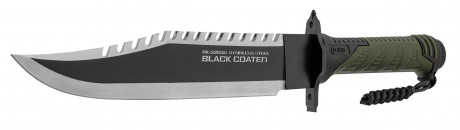 K25 Couteau de survie Corde + Allume-feu + étui