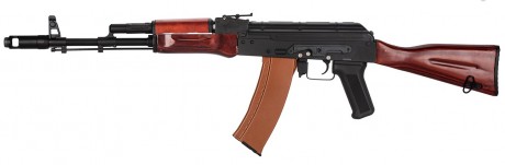 Photo LE1060-1 Réplique AEG AK-74N acier & bois 1,0J