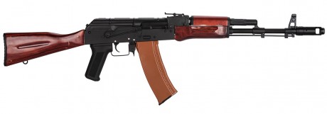 Photo LE1060-2 Réplique AEG AK-74N acier & bois 1,0J