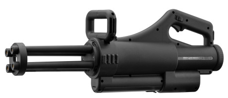 Photo LE1090-05.jpg Well Réplique AEG WE23-SL Micro Minigun