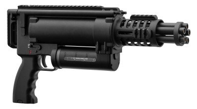 Photo LE1093-07.jpg WELL PRO Réplique Airsoft Minigun WE23-MINI