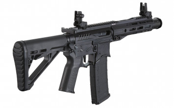 Photo LE9055-4.jpg AEG LAncer Tactical Gen 4 Zion Arms Nebula II 8'' Black