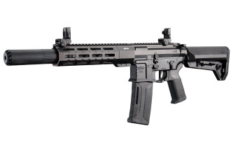Photo LE9086-03.jpg Lancer Tactical MGC4 MK3 M4 AEG Noir