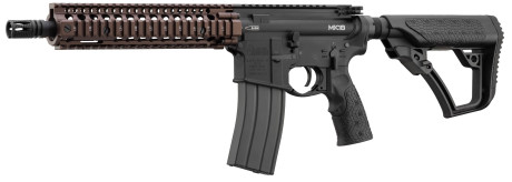 Photo LG3009-03.jpg Daniel Defense MK18 RIS2 Double Eagle Black GBBR Replica