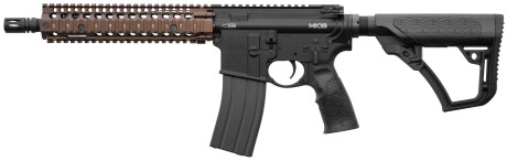 Photo LG3009-04.jpg Daniel Defense MK18 RIS2 Double Eagle Black GBBR Replica