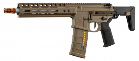 Réplique GBBR MWS Ghetto Blaster NOVESKE 9 pouces TAN