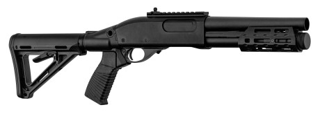 Photo LG3023-01.jpg Replica M870 Shotgun with Golden Eagle Gas Stock