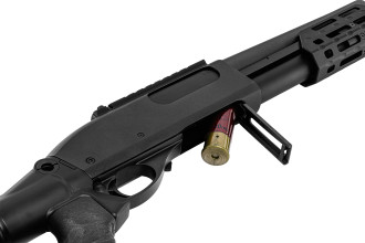 Photo LG3023-04.jpg Replica M870 Shotgun with Golden Eagle Gas Stock