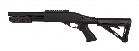 LG3023 Réplique Fusil à Pompe M870 avec crosse Golden Eagle à Gaz Photo LG3023 Réplique Fusil à Pompe M870 avec crosse Golden Eagle à Gaz
