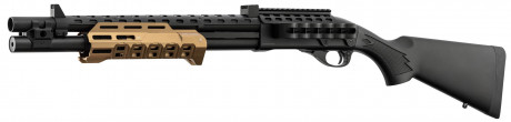 LG3033-03.jpg Strike Industries M870 Pump Action Shotgun Replica Black and Tan Photo LG3033-03.jpg Strike Industries M870 Pump Action Shotgun Replica Black and Tan