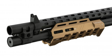 LG3033-05.jpg Strike Industries M870 Pump Action Shotgun Replica Black and Tan Photo LG3033-05.jpg Strike Industries M870 Pump Action Shotgun Replica Black and Tan