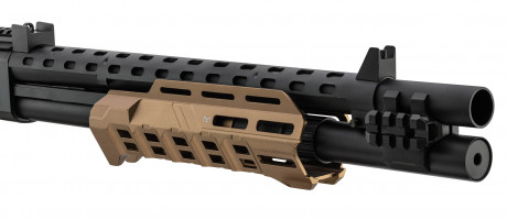 LG3033-10.jpg Strike Industries M870 Pump Action Shotgun Replica Black and Tan Photo LG3033-10.jpg Strike Industries M870 Pump Action Shotgun Replica Black and Tan