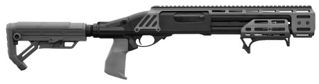 Photo LG3047G-03.jpg AT 8905 DOOMSDAY Grey Golden Eagle Shotgun Replica