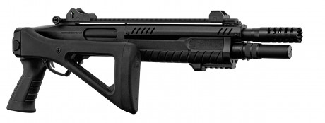 LG3050-02 Replica FABARM STF12 Compact pump shotgun black Gas Photo LG3050-02 Replica FABARM STF12 Compact pump shotgun black Gas