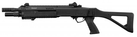 LG3050-05 Replica FABARM STF12 Compact pump shotgun black Gas Photo LG3050-05 Replica FABARM STF12 Compact pump shotgun black Gas