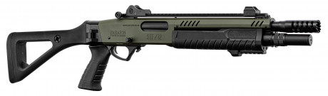 Photo LG3052-01 Replica FABARM STF12 Compact pump shotgun black Gas