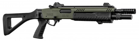 LG3052-01.jpg Replica FABARM STF12 Compact pump shotgun black Gas Photo LG3052-01.jpg Replica FABARM STF12 Compact pump shotgun black Gas
