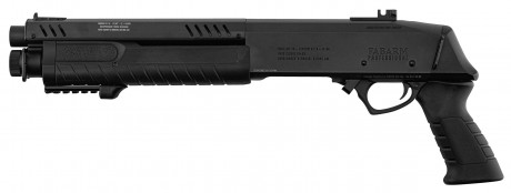 LG3055-23 Replica FABARM STF12 Short Initial pump shotgun black Gas Photo LG3055-23 Replica FABARM STF12 Short Initial pump shotgun black Gas