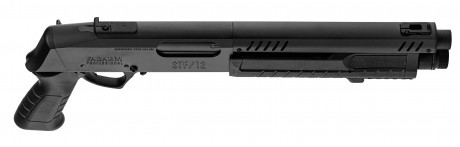LG3055-26 Replica FABARM STF12 Short Initial pump shotgun black Gas Photo LG3055-26 Replica FABARM STF12 Short Initial pump shotgun black Gas