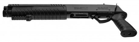LG3055-29 Replica FABARM STF12 Short Initial pump shotgun black Gas Photo LG3055-29 Replica FABARM STF12 Short Initial pump shotgun black Gas