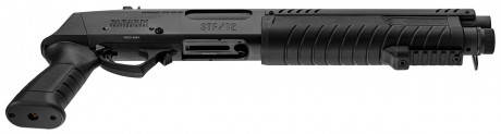LG3055-30 Replica FABARM STF12 Short Initial pump shotgun black Gas Photo LG3055-30 Replica FABARM STF12 Short Initial pump shotgun black Gas