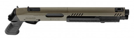 Photo LG3056-06 Replica FABARM STF12 Short Initial TAN Gas pump shotgun