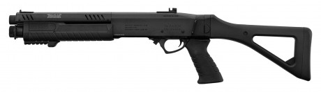 LG3063-04 Réplique fusil à pompe FABARM STF12 initial noir Gaz Photo LG3063-04 Réplique fusil à pompe FABARM STF12 initial noir Gaz