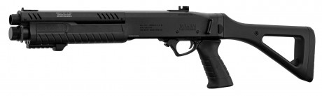 LG3063-05 Réplique fusil à pompe FABARM STF12 initial noir Gaz Photo LG3063-05 Réplique fusil à pompe FABARM STF12 initial noir Gaz