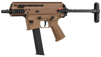 GBB airsoft submachine gun Maruyama SCW-9 TAN