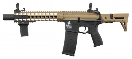 LK9052-2 Réplique AEG LT-19 GEN2 Silencer PDW 1J Tan / Noir Photo LK9052-2 Réplique AEG LT-19 GEN2 Silencer PDW 1J Tan / Noir