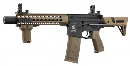 LK9053-1 Réplique AEG LT-19 GEN2 Silencer PDW 1J Tan / Noir Photo LK9053-1 Réplique AEG LT-19 GEN2 Silencer PDW 1J Tan / Noir