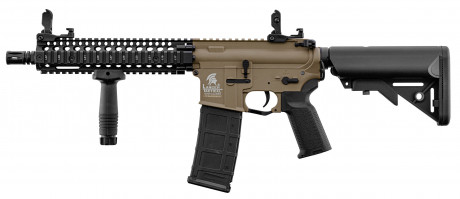 LK9102F-04 Réplique AEG LT-18 GEN2 MK18 TAN et Noir Photo LK9102F-04 Réplique AEG LT-18 GEN2 MK18 TAN et Noir