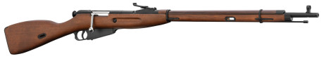 Photo LR1080-01.jpg Réplique de Mosin Nagant GBBR à douilles éjectables Double bell
