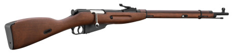 Photo LR1080-09.jpg Réplique de Mosin Nagant GBBR à douilles éjectables Double bell