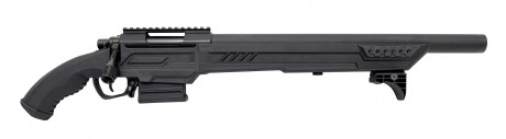 Photo LR1096 AAC T11 SHORT black spring rifle 0,8J