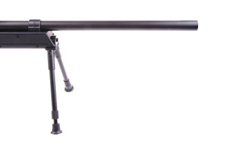 Photo LR1098-08.jpg Réplique sniper airsoft WELL MB06 SR-2 à ressort noire avec lunette et bipied