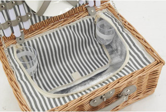 MAL520-02 Valise pique-nique isotherme 2 personnes (plastique) Photo MAL520-02 Valise pique-nique isotherme 2 personnes (plastique)