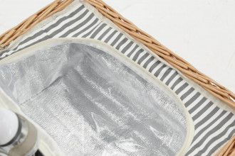 MAL520-03 Valise pique-nique isotherme 2 personnes (plastique) Photo MAL520-03 Valise pique-nique isotherme 2 personnes (plastique)