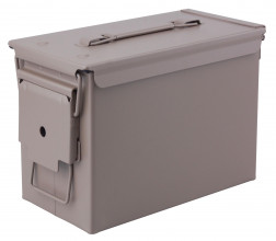 Photo MAL958 Metal ammunition box cal.50 33X18X23 cm