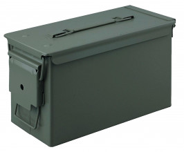 MAL959 Metal ammunition box cal.50 33X18X23 cm Photo MAL959 Metal ammunition box cal.50 33X18X23 cm
