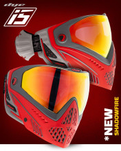 Photo MAS478-2 DYE I5 Shadowfire Grey/Red Mask