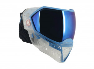 EVS Crystal SE Clair/Bleu avec lentille miroir bleue