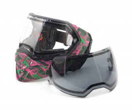 Photo MAS7246-1.jpg Empire EVS Geo Grunge SE Goggle with Thermal Ninja and Thermal Clear Lenses