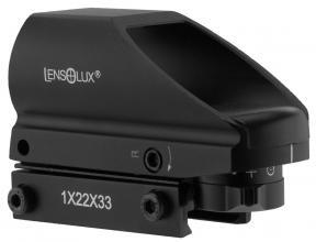 OP0171-3-POINT ROUGE LENSOLUX REDDOT SIGHT 1X22X33 RETICULE INTERCHANGEABLE Photo OP0171-3-POINT ROUGE LENSOLUX REDDOT SIGHT 1X22X33 RETICULE INTERCHANGEABLE