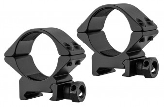 Photo OP163-05.jpg RTI 30mm Mounting Clamps - 21mm Rail - Nut Tightening