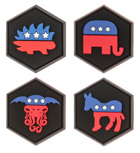 PAT0055-V Lot de 10 patchs aléatoires Photo PAT0055-V Lot de 10 patchs aléatoires