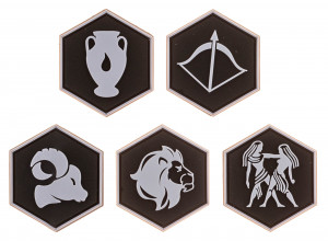 PAT0109-V Lot de 10 patchs aléatoires Photo PAT0109-V Lot de 10 patchs aléatoires