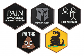 PAT0135-V Lot de 10 patchs aléatoires Photo PAT0135-V Lot de 10 patchs aléatoires