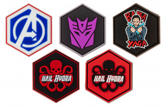 PAT0210-V Lot de 10 patchs aléatoires Photo PAT0210-V Lot de 10 patchs aléatoires