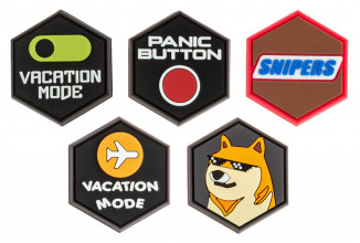 Photo PAT148-V Pack of 10 random patches